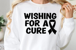 Wishing for a cure SVG, Product Image 1