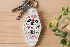 Wishing You A Cracking SVG , Christmas Motel Keychain SVG Product Image 2
