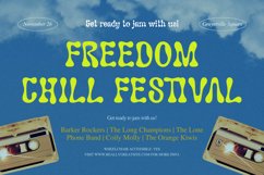 Wiskind - Liquify Psychedelic Font Product Image 2