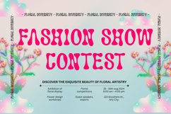 Wiskind - Liquify Psychedelic Font Product Image 4