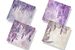 Wisteria Blooms Digital Paper Bundle Product Image 4