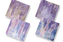 Wisteria Blooms Digital Paper Bundle Product Image 3