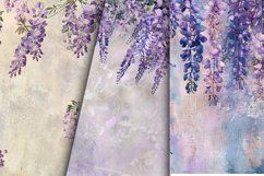 Wisteria Blooms Digital Paper Bundle Product Image 2