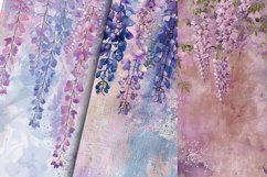 Wisteria Blooms Digital Paper Bundle Product Image 5