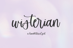 Wisterian Script Font Product Image 1
