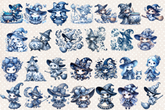 Cute Halloween clipart BUNDLE | Coquette bows shirt designs Product Image 3