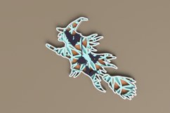 Halloween laser cut file - Layered Witch Product Image 2