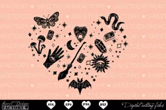 Witchy SVG, witch cut files, witch t-shirt sublimation Product Image 2
