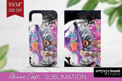 Witch Halloween Phone Case PNG Spooky Season Case PNG Product Image 1