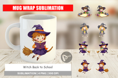 Mug Wrap Witch School Days Product Image 1