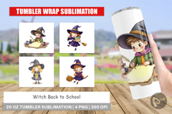 Tumbler Witch School Days Product Image 1