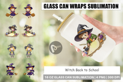 Glass Can Witch School Days Product Image 1