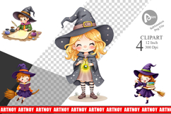 Witch School Days Clipart Product Image 1