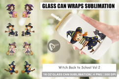 Glass Can Witch School Days Product Image 1