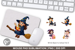 Mouse Pad Witch School Days Product Image 1