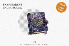 Witch Books Scary Halloween Wizard Clipart PNG Scrapbooking Art Tale Image Watercolor Transparent Print illustration sublimation creepy printable digital