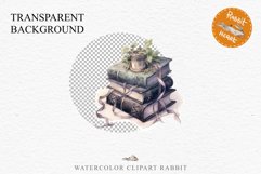 Witch Books Scary Halloween Wizard Clipart PNG Scrapbooking Art Tale Image Watercolor Transparent Print illustration sublimation creepy printable digital