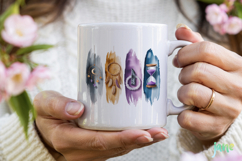 Witch Brushstokes Clipart Product Image 3