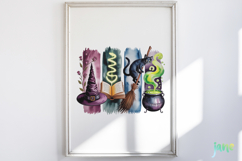 Witch Brushstokes Clipart Product Image 4