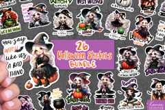 Halloween Sticker Big Trendy Bundle|Iridescent|Postage Stamp Product Image 4