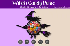 Witch candy dome Holder Product Image 2