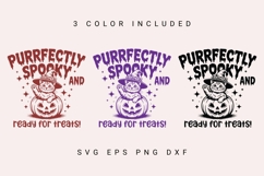Witch Cat SVG PNG, Spooky Season SVG, Vintage Halloween Product Image 9