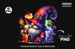 halloween gnome clipart