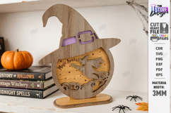 Witch Decor Laser Cut | Halloween Laser | Witch Signs | CNC Product Image 1