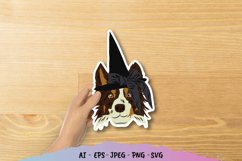 Witch Dog Sticker Product Image 1