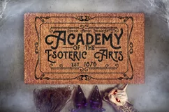 Academy of the Esoteric Arts | Vintage Halloween Sign Product Image 3