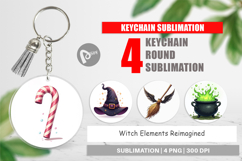 Keychain Witch Elements Reimagined Product Image 1