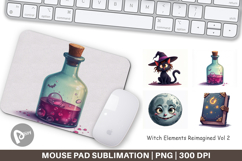 Mouse Pad Witch Elements Reimagined Product Image 1
