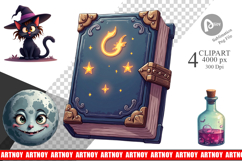 Clipart Witch Elements Reimagined Product Image 1