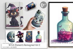 Digital Paper Witch Elements Reimagined Product Image 1