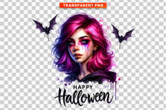purple witch png, witch girl png, halloween witch, spooky girl clipart, halloween clipart, halloween sublimation, printable halloween png, witch hat png, halloween design, halloween t shirt design