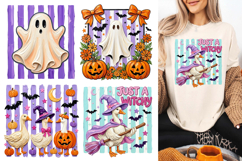 Witch Goose &amp; Ghost PNG Sublimation Product Image 1