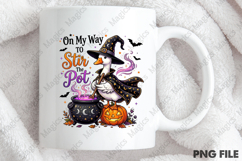 Witch Goose Stir the Pot PNG Product Image 3