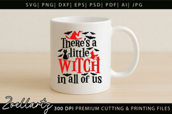 Witch Halloween SVG for Cricut Spooky Boo T-shirt Mug Design Product Image 6