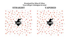 witch halloween skinny tumbler sublimation wrap with high resolution and transparant background are for 20oz and 30oz skinny tumbler