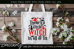 Witch Halloween SVG for Cricut Spooky Boo T-shirt Mug Design Product Image 7
