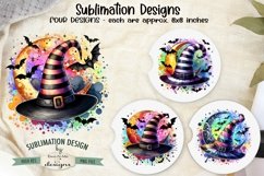 Witch Hat Halloween Sublimation Designs | Halloween PNG Product Image 2
