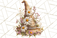 Witch Hat Floral Tattoo PNG Clipart Full Color Digital Art Product Image 2