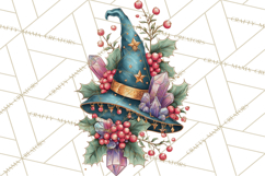 Witch Hat Floral Tattoo PNG Clipart Full Color Digital Art Product Image 4
