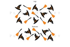 Bundle 6 Halloween 40oz Tumbler Sublimation Wrap SVG Product Image 13