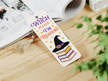 Halloween Bookmark SVG Bundle, Fall Bookmark, bookish png Product Image 7