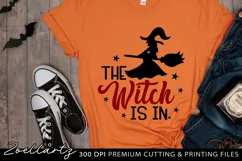 Witch Is In Halloween SVG PNG EPS DXF Spooky SVG Cut File Product Image 1