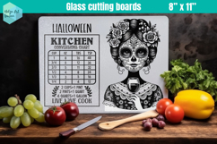 Halloween Glass Cutting Boards Kitchen Product Image 1