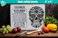 Halloween Glass Cutting Boards Kitchen Product Image 1