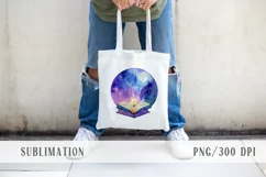 Cute watercolor magic book, owl, potion Halloween clipart Product Image 9