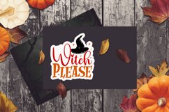 Witch please Stickers PNG Product Image 3